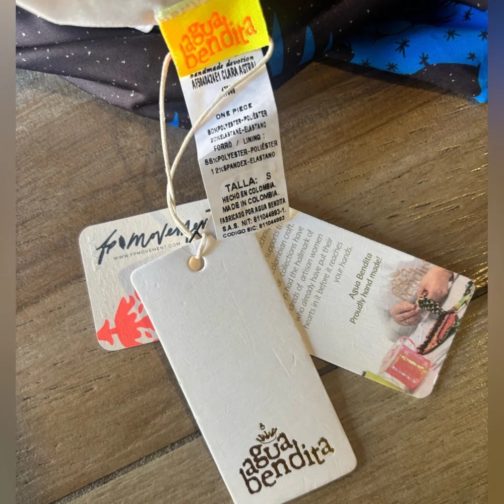 NEW Agua Bendita Clara Surf One Piece Swimsuit - Picture 11 of 11